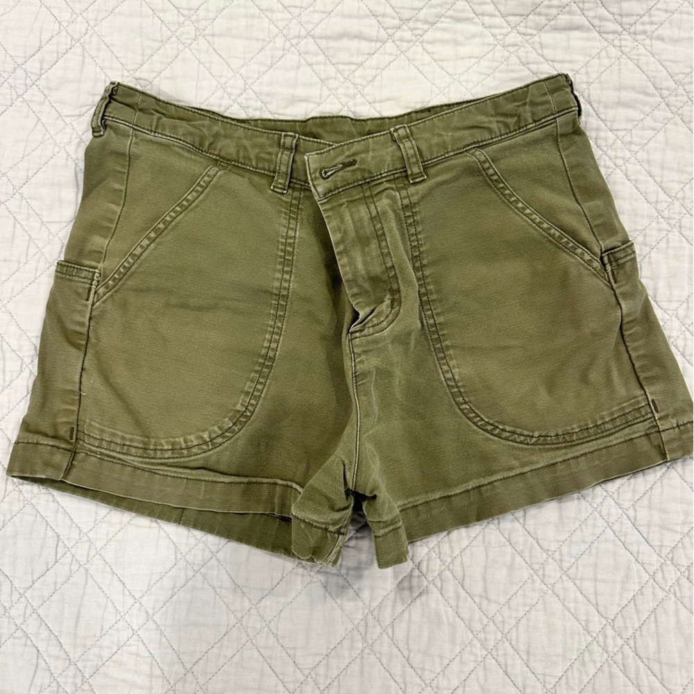 Olive Green Patagonia Stand-Up Shorts